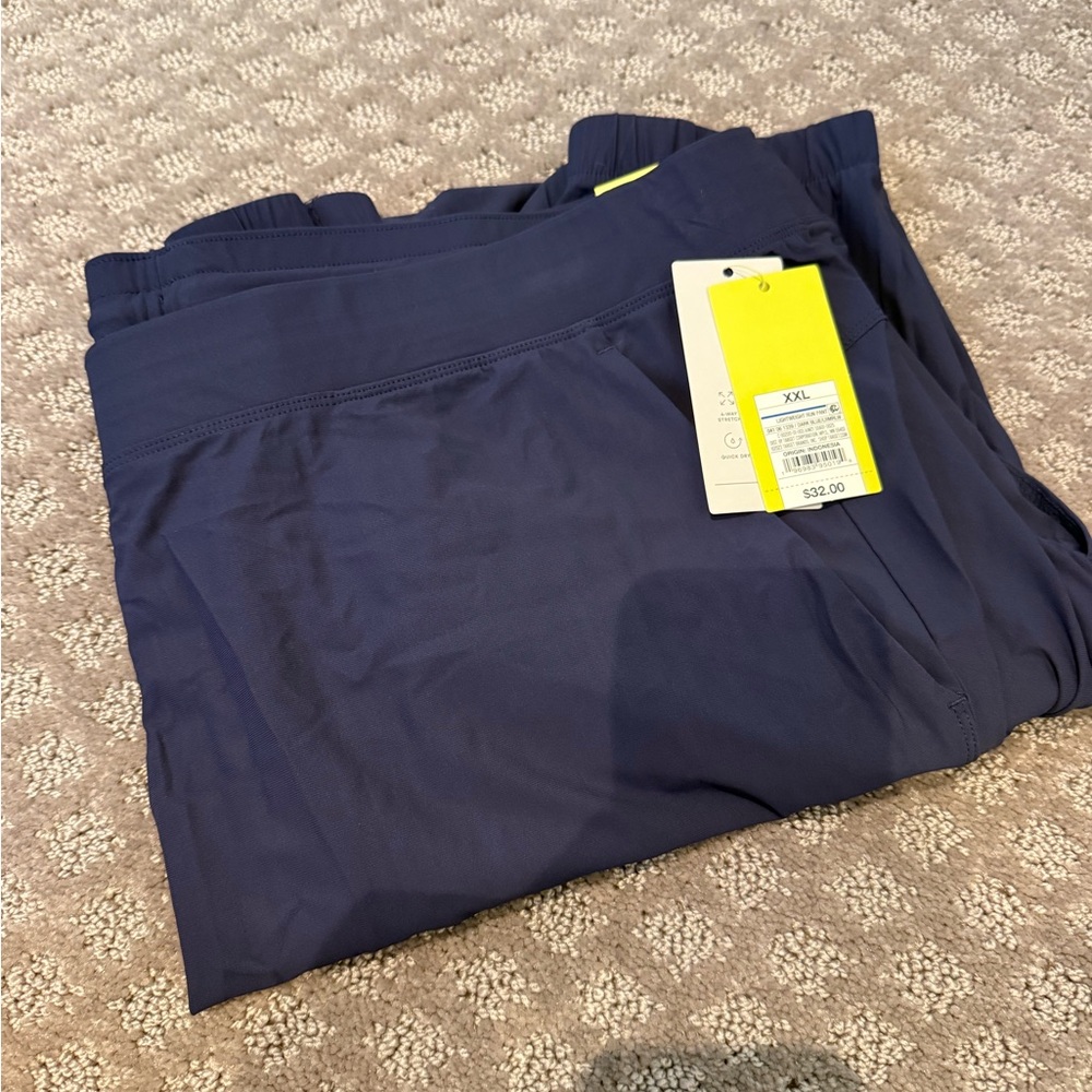 Men's Navy lightweight running pant from all in motion